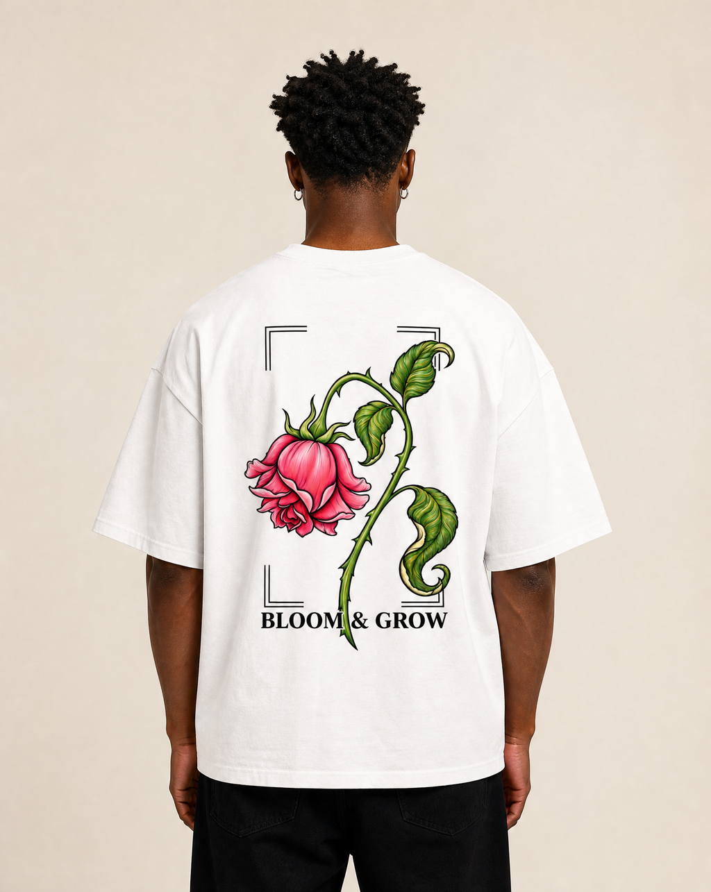 Bloom & Grow Oversized T-Shirt