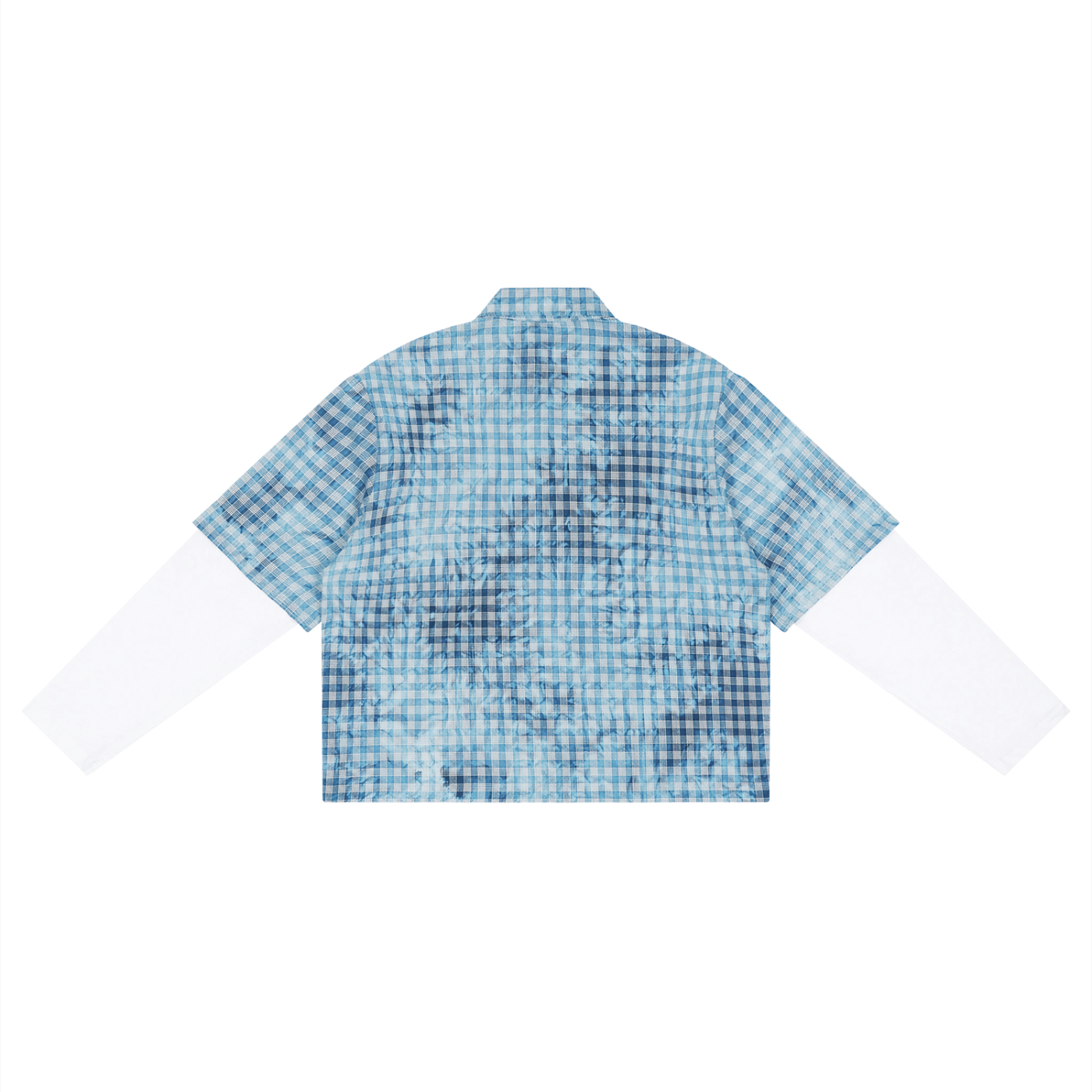 Blueprint Grid Overshirt