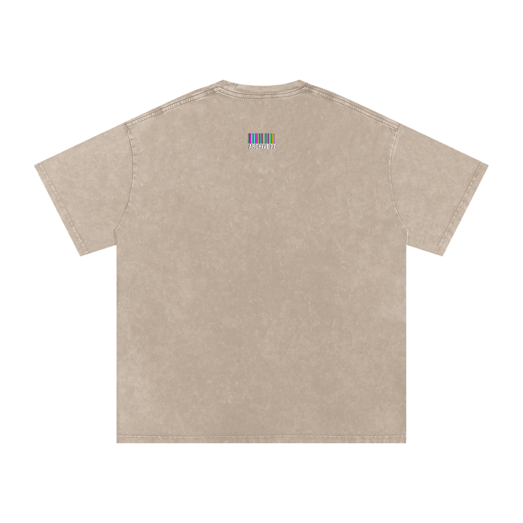 New-To-The-Archive Khaki Oversized T-Shirt