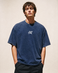 New-To-The-Archive Blue Oversized T-Shirt