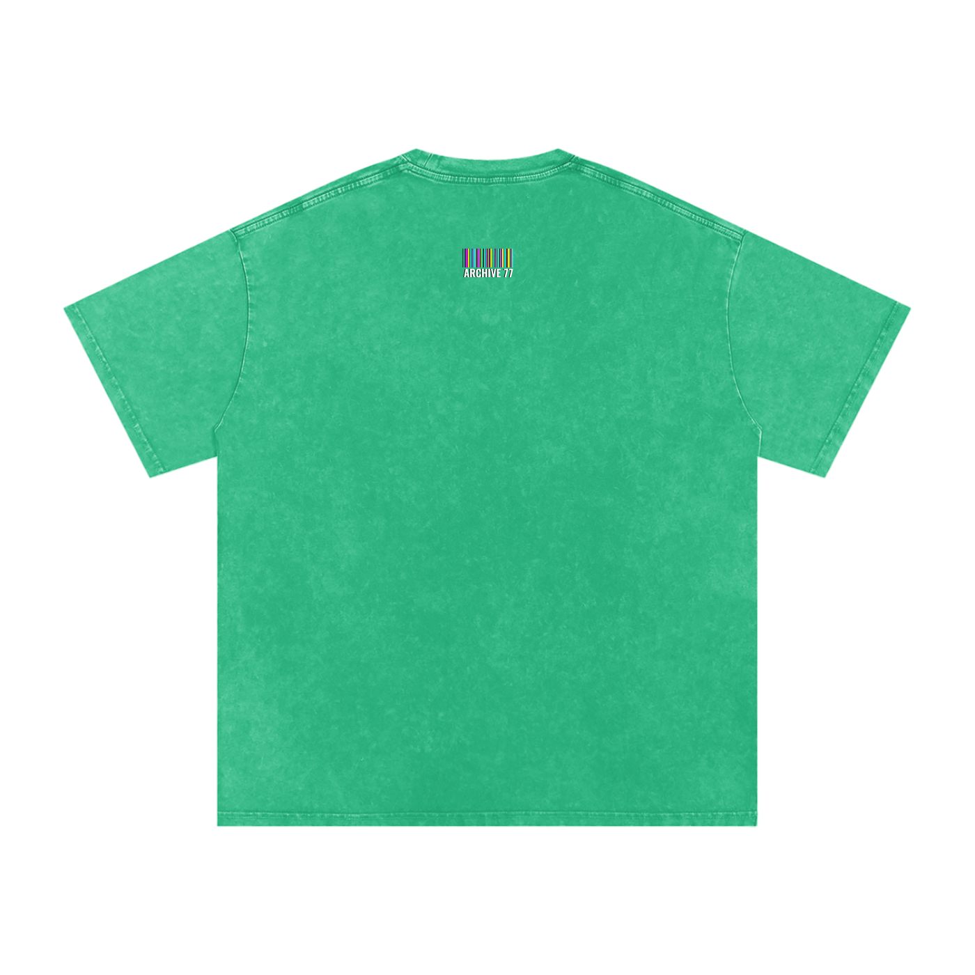 New-To-The-Archive Green Oversized T-Shirt