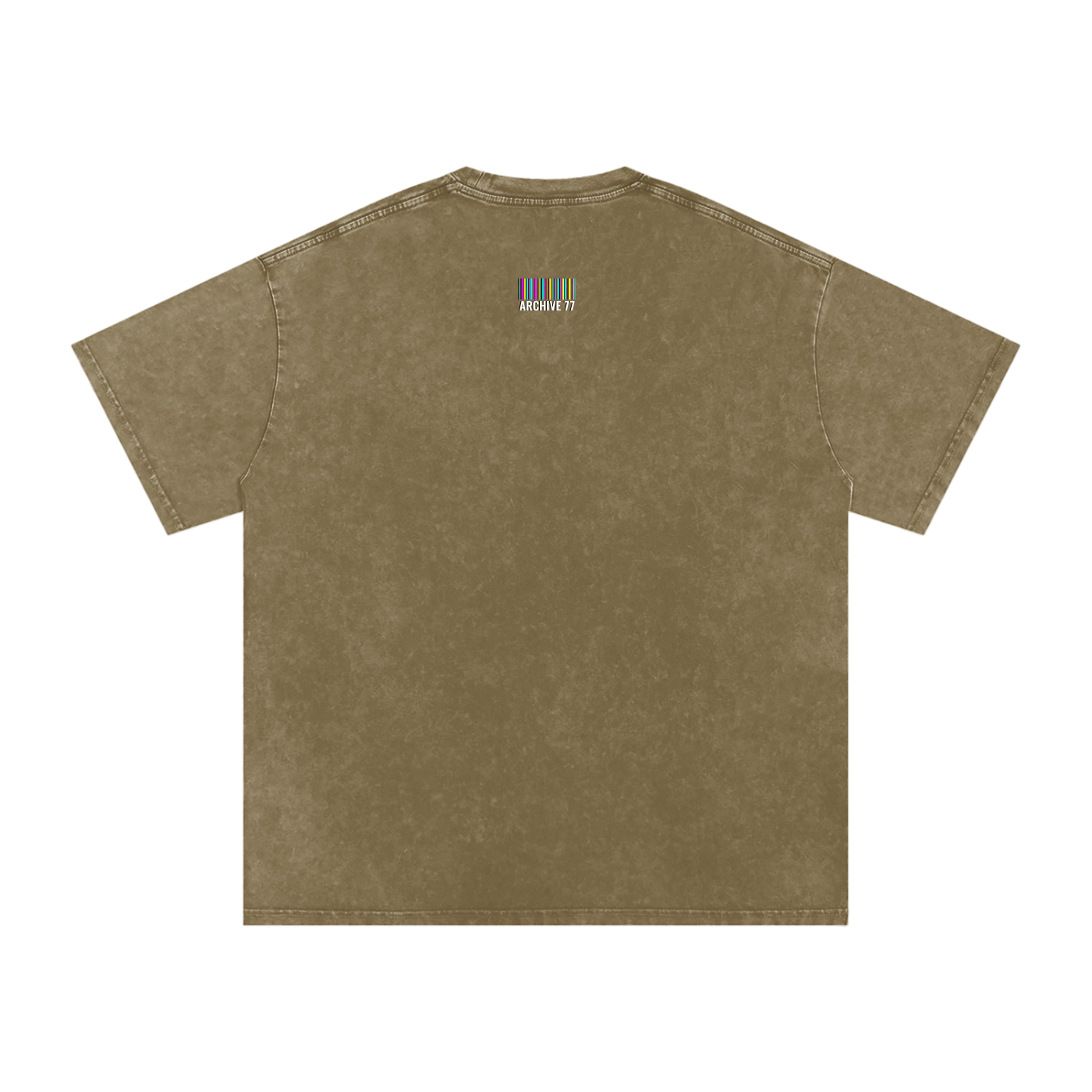 New-To-The-Archive Brown Oversized T-Shirt