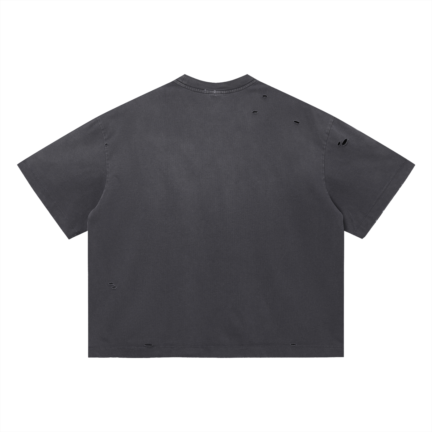 Vintage Hollowed Black Oversized T-Shirt