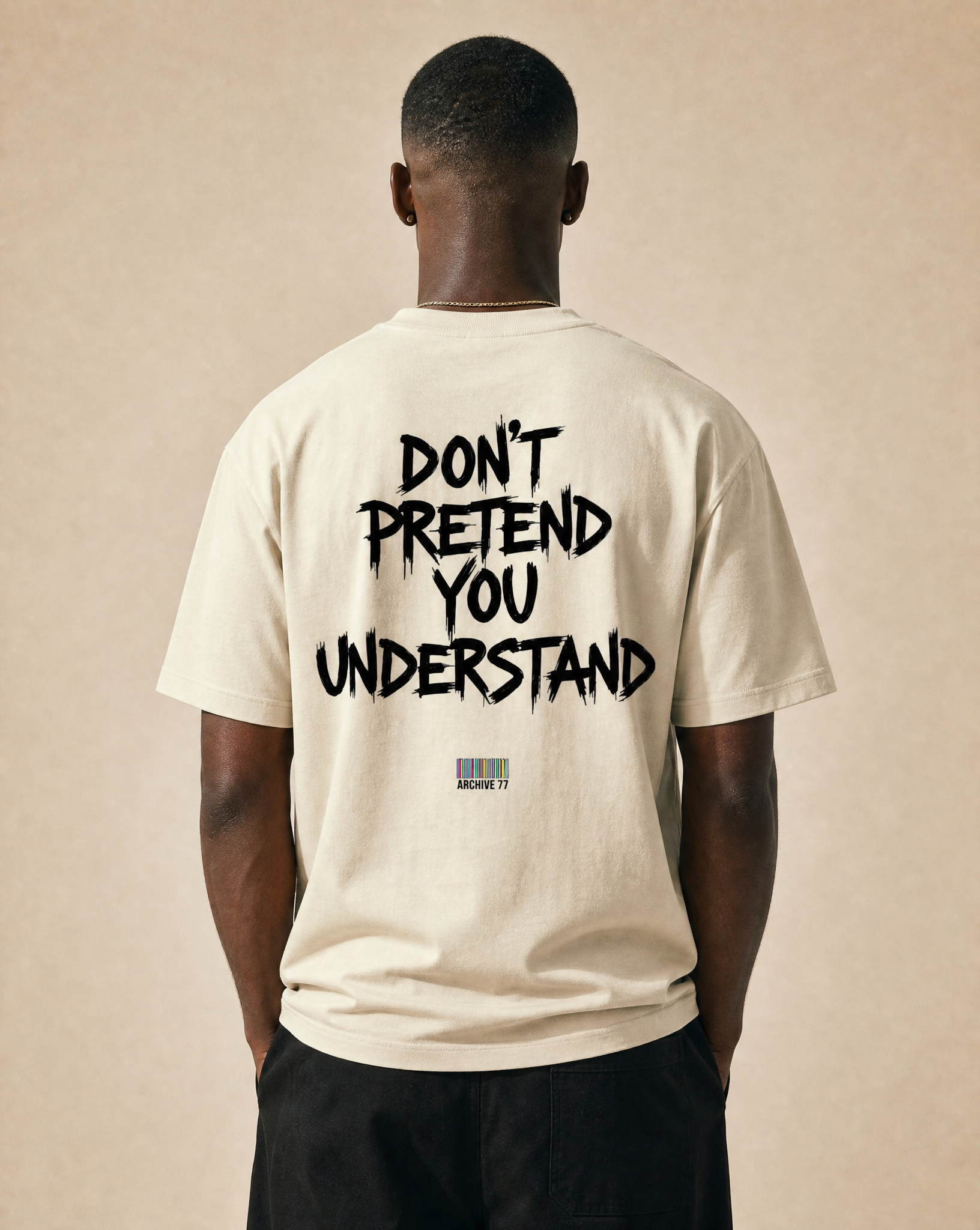 Don't-Pretend-You-Understand Oversized T-Shirt
