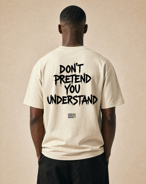 Don't-Pretend-You-Understand Oversized T-Shirt