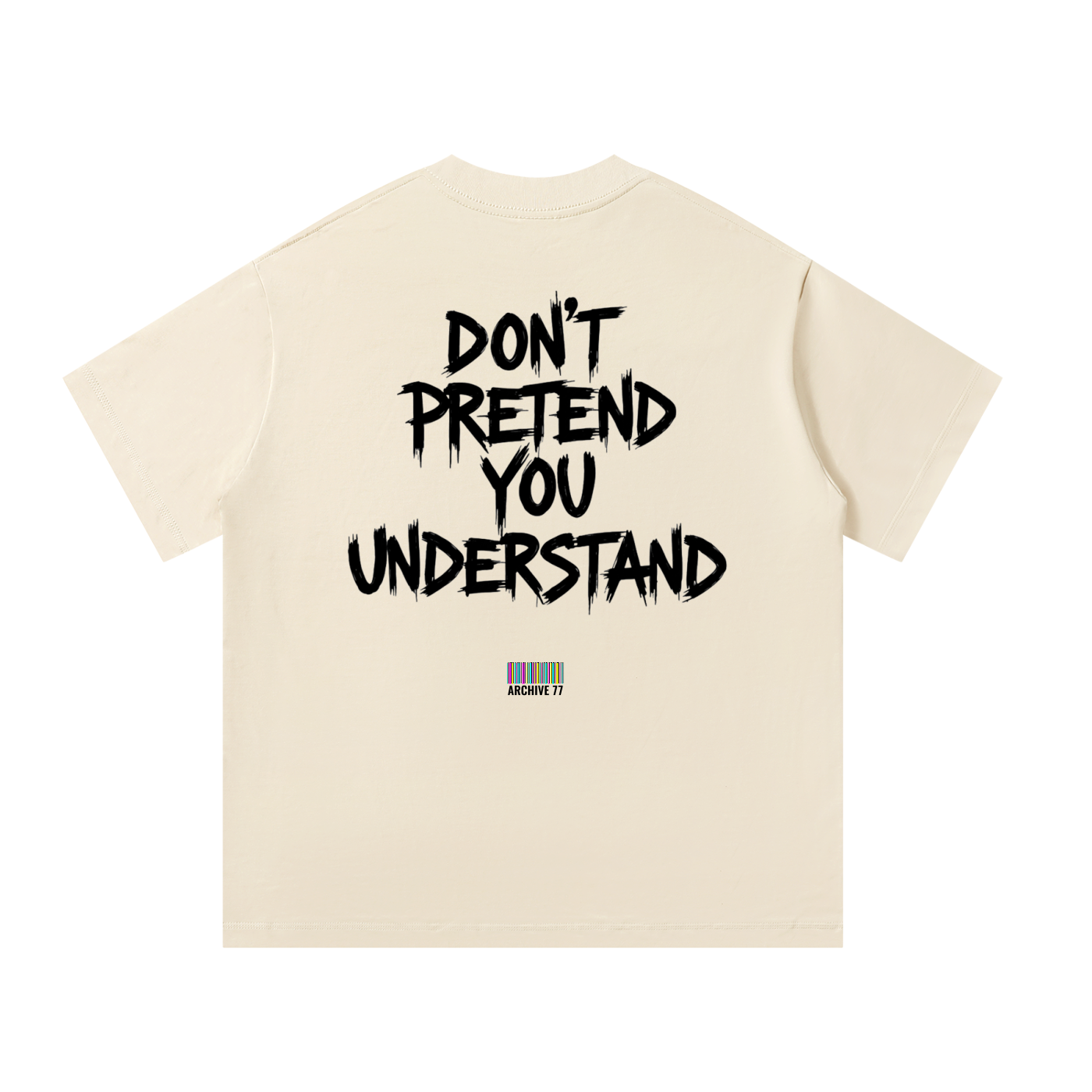 Don't-Pretend-You-Understand Oversized T-Shirt